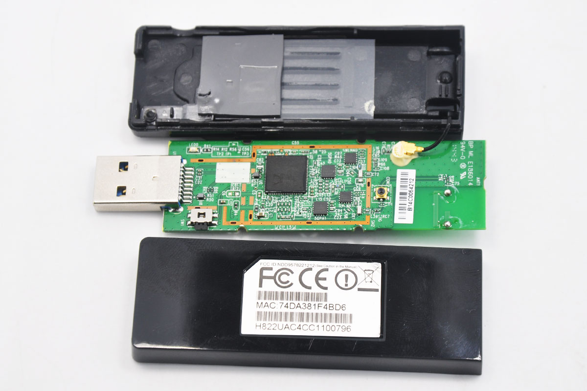 原装Samsung三星DVR WiFi SEA-W01AC 1200M千兆高速双频无线网卡体验评测